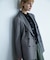 【UVカット・洗える】ウール2WAYストレッチ ダブルブレストジャケット