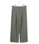 【UVカット・洗える】ウール2WAYストレッチ ワイドパンツ