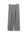 【UVカット・洗える】ウール2WAYストレッチ ワイドパンツ