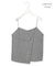 【WEB限定・UVカット・洗える】ウール2WAYストレッチ キャミソールブラウス