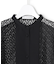 【WEB＆一部店舗限定】SustainableLace バンドカラー ブラウス