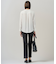 【WEB限定・接触冷感・UVケア・速乾・洗える】BackSatinAmunzen キーネックブラウス