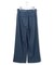 ウォームサテン ワイドストレートパンツ