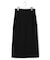【洗える】 シンセティックダブルフェイス ニットタイトスカート
