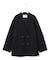 WoolRever ノーカラーショートコート
