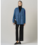 WoolRever ノーカラーショートコート