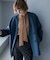 WoolRever ノーカラーショートコート