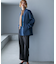 WoolRever ノーカラーショートコート