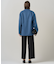 WoolRever ノーカラーショートコート
