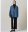 WoolRever ノーカラーショートコート