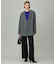 WoolRever ノーカラーショートコート