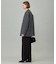 WoolRever ノーカラーショートコート