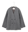 WoolRever ノーカラーショートコート