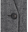 WoolRever ノーカラーショートコート