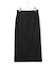 【CLASSY.掲載・裏起毛】 ウォームサテン Iラインスカート