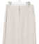 ウォームサテン Iラインスカート