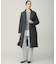 【撥水加工】ADS ダウン ショールカラーロングコート