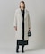 【撥水加工】ADS ダウン ショールカラーロングコート