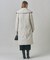 【撥水加工】ADS ダウン ショールカラーロングコート