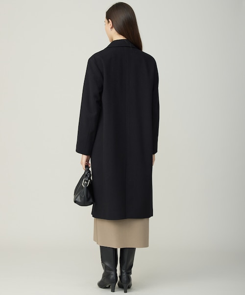 ウールカシミヤメルトン チェスターコート｜アイシービーの通販｜&mall