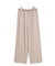 ウォッシャブルライトウール ストレートパンツ