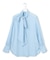 セルロースシルクビエラ ボウタイ付きブラウス