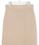 コットンポリエステルスムース ニットスカート