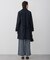 【2WAY仕様】メモリーストレッチタフタ トレンチコート