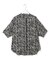 【新色追加・WEB限定カラーあり】BackSatinAmunzen 5分袖バンドカラーブラウス