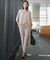 【WEB限定カラーあり】FluidBackSatin ドロストパンツ