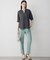 【WEB限定カラーあり】FluidBackSatin ドロストパンツ