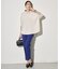 【WEB限定カラーあり】FluidBackSatin ドロストパンツ
