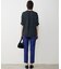 【WEB限定カラーあり】FluidBackSatin ドロストパンツ