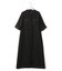 FluidBackSatin シャツワンピース
