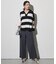 【WEB限定カラーあり】FluidBackSatin ワイドパンツ