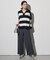 【WEB限定カラーあり】FluidBackSatin ワイドパンツ