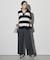 【WEB限定カラーあり】FluidBackSatin ワイドパンツ