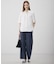【CLASSY.掲載・新色追加・WEB限定カラーあり】FluidBackSatin ワイドパンツ