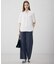 【CLASSY.掲載・新色追加・WEB限定カラーあり】FluidBackSatin ワイドパンツ