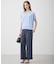 【CLASSY.掲載・新色追加・WEB限定カラーあり】FluidBackSatin ワイドパンツ