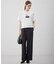 【CLASSY.掲載・新色追加・WEB限定カラーあり】FluidBackSatin ワイドパンツ