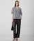 【CLASSY.掲載・新色追加・WEB限定カラーあり】FluidBackSatin ワイドパンツ