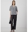 【CLASSY.掲載・新色追加・WEB限定カラーあり】FluidBackSatin ワイドパンツ