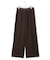 【CLASSY.掲載・新色追加・WEB限定カラーあり】FluidBackSatin ワイドパンツ