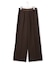 【CLASSY.掲載・新色追加・WEB限定カラーあり】FluidBackSatin ワイドパンツ