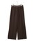 【CLASSY.掲載・新色追加・WEB限定カラーあり】FluidBackSatin ワイドパンツ