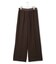 【CLASSY.掲載・新色追加・WEB限定カラーあり】FluidBackSatin ワイドパンツ