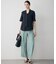 【CLASSY.掲載・新色追加・WEB限定カラーあり】FluidBackSatin ワイドパンツ