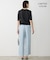 【WEB限定カラーあり】FluidBackSatin ワイドパンツ