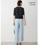 【WEB限定カラーあり】FluidBackSatin ワイドパンツ